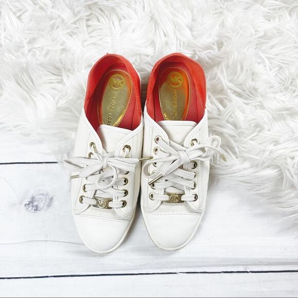 Micheal Micheal Kors Kristy Canvas Slide Espadrille Sneakers Size 6 - Picture 4 of 10